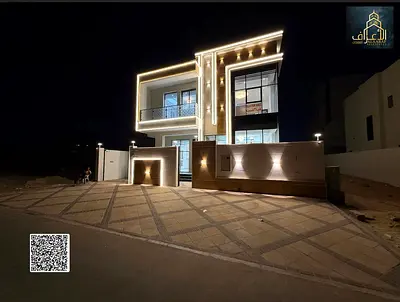 فيلا مودرن طابقين وروف شاملة رسوم التسجيل وتركيب المكيفات بسعر مميز ولوكيشن ممتاز