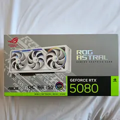ASUS ROG Strix GeForce RTX 5080 16GB OC White Edition - Sealed Box