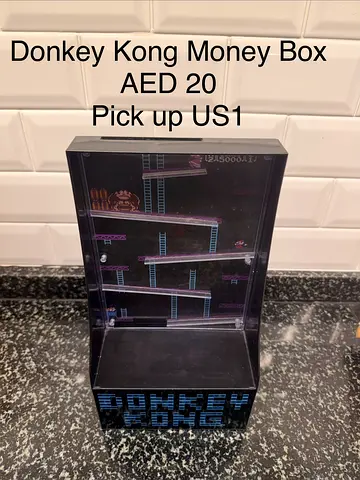 Donkey Kong vintage-style money box / donation box