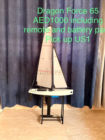 Dragon Force 65 RC Sailing Yacht with Remote and Battery Pack