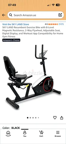 Sky Land Recumbent Exercise Bike