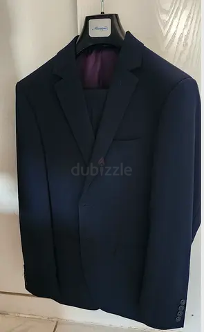 Mens Navy Blue Suit (Size S) - Excellent Condition