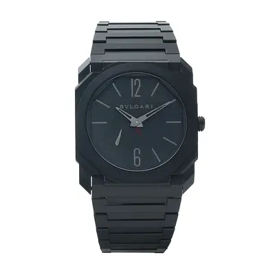 Bvlgari Octo Finissimo All-Black Mens Watch