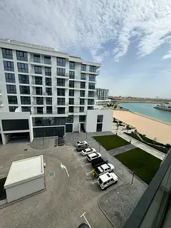 Studio apartment for annual rent in Sharjah, Al Hamriya area, best location | Balcony with sea view