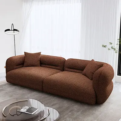 Premium Boucle Sofa with Elegant Finish