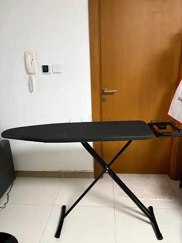 Foldable Ironing Board with Adjustable Height - Good Condition (rarely used)