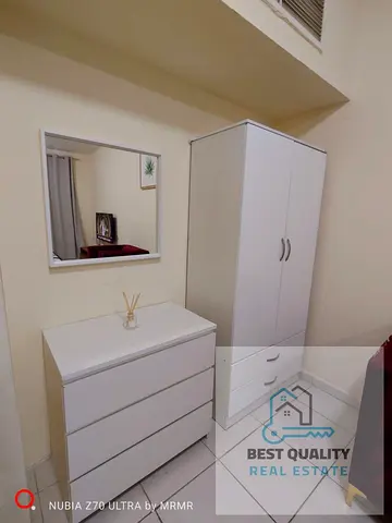 Furnished studio for monthly rent directly on Ajman Corniche | Bills and internet included 🔥
