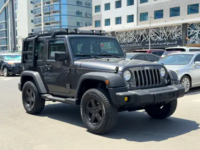 JEEP WRANGLER 2017 GCC SPEC ACCIDENT FREE EXCELLENT CONDITION 100% BANK LOAN NO DOWN PAYMENT