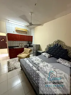 For Monthly Rent – ​​Premium Studio Al Sarouj Studio – No. 503 Al Rashidiya – Directly opp