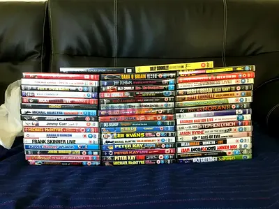 50 LIVE STAND-UP COMEDY DVDs