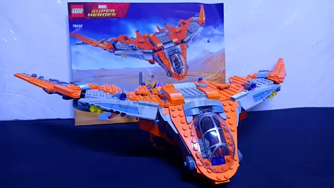 LEGO 76107 Marvel Avengers Thanos Ultimate Battle with manual