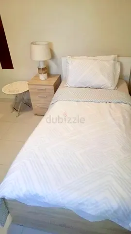 Single Bed with Storage + Mattress + Bedside Table