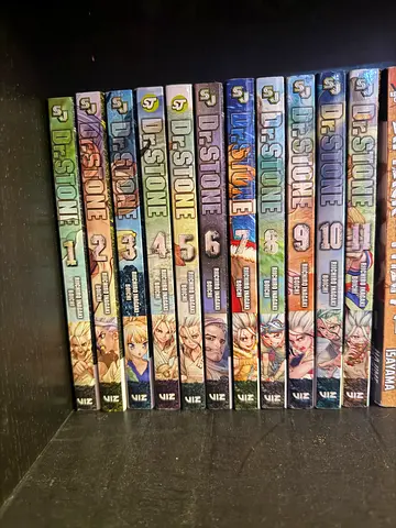 Dr. STONE manga volumes collection (multiple volumes) 1-11 volumes