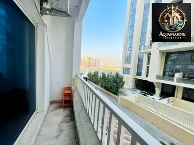 شقة بغرفة نوم واحدة | شرفة تطل على المارينا | حمام سباحة وصالة ألعاب رياضية