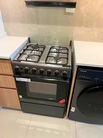 Toshiba 4 hobs Full Gas cooker 60cm