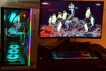 High-end Gaming PC -RTX 3060 Ti + 32” 165Hz Curved Monitor