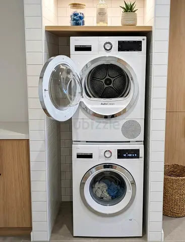 Bosch Series 8 Connected Laundry System – 9kg Washer  Dryer