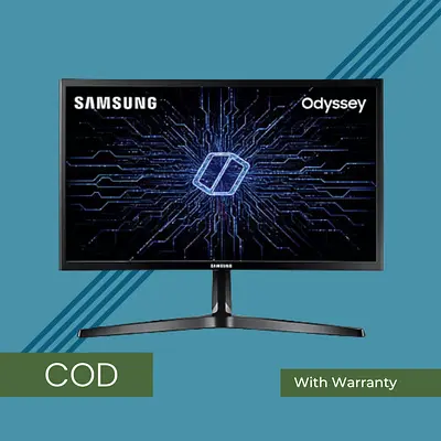 Samsung 24 Inch Curved Gaming Monitor 144Hz Refresh Rate AMD Freesync LC24RG50F