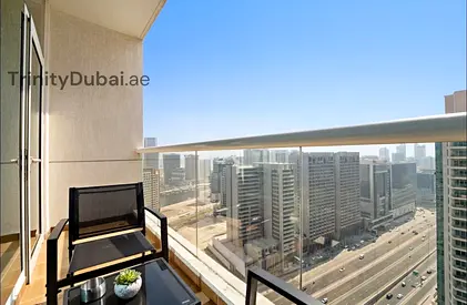 Prime Studio+Balcony | Downtown Views | Furnished