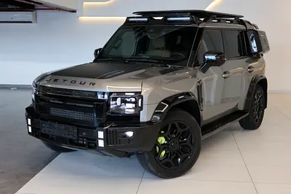 Jetour T2 Luxury Plus 2025 GCC Specs-17000km--Under warranty-Pristine condition