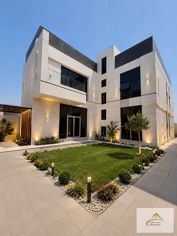 VILLA FOR SALE IN AL HOSHI DELUXE FINISHING WITH ELEVATOR IN A PRIME LOCATION