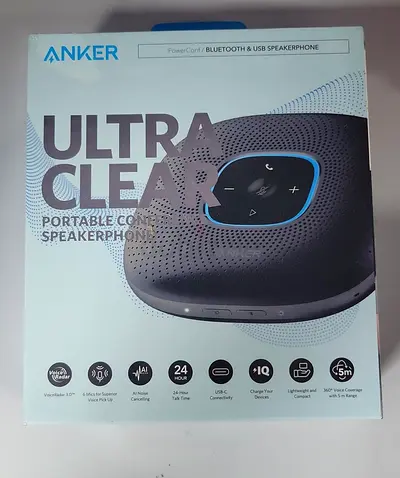 ANKER POWERCONF BLUETOOTH SPEAKERPHONE (A3301012) BLACK