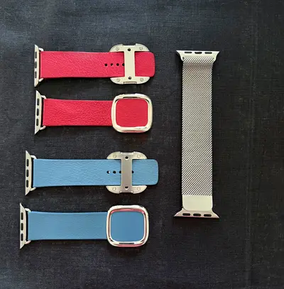 Apple Watch Replacement Straps (Modern Buckle Leather + Milanese Loop + Sports Bands)