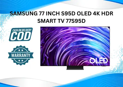 Samsung 77 inch S95D OLED 4K HDR Smart TV 77S95D