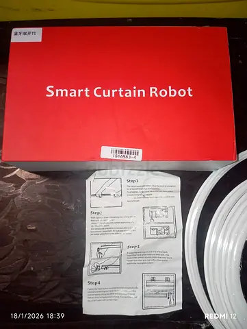 Smart Curtain Robot for Automatic Curtain Control