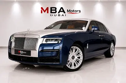 2021 Rolls-Royce Ghost Standard | GCC Specs | Under Warranty - Full Service Record