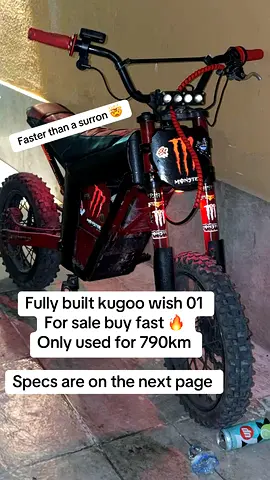 Fully built Kugoo wish 01. (Faster than a surron 💨)