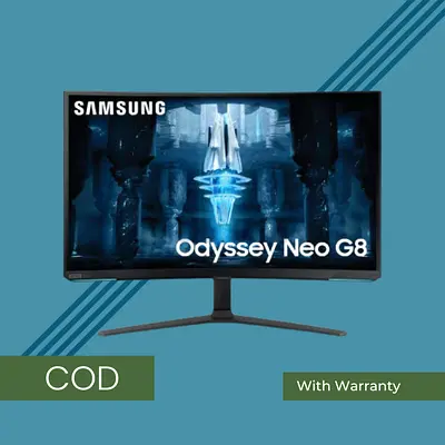 Samsung 32 inches G85NB Odyssey Neo G8 4K 240Hz Curved Gaming Monitor LS32BG850NUX