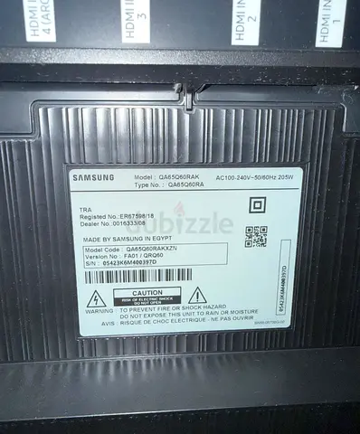 Samsung QLED 65” 4K Smart TV – Model QA65Q60RAK  Selling my Samsung QLED 65-inch 4K Smart TV in exce