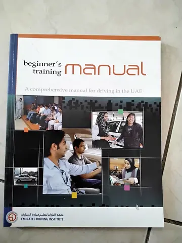 Emirates Driving Institute (EDI) Beginners Training Manual – Driving in the UAE