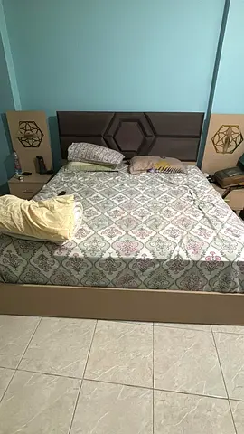 Bed and Bedside tables