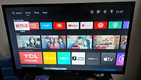 32 inch Smart LED TV with Android TV apps - Good condition