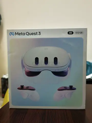 Meta Quest 3 (sealed box) - 512GB, 4K VR headset