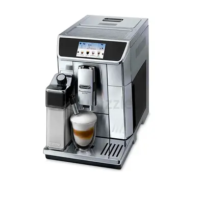 DeLonghi Fully Automatic Espresso  Cappuccino Machine (Silver) - Excellent Condition