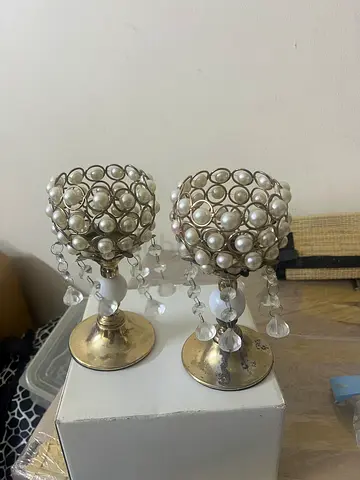 2 candles decor