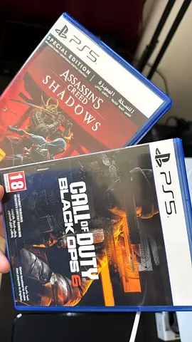 PS5 games: Call of Duty Black Ops 6 + Assassins Creed Shadows (physical) 200 for both