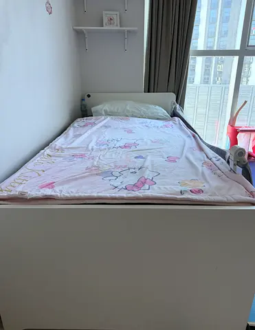IKEA Bed Frame with 2 storage boxes