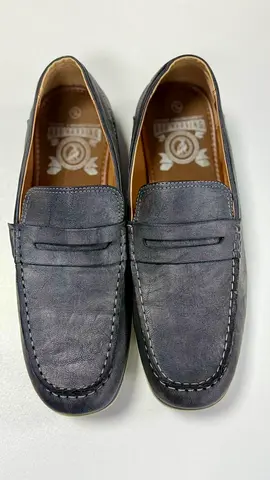 Mens shoes - Classic Grey Penny Loafers