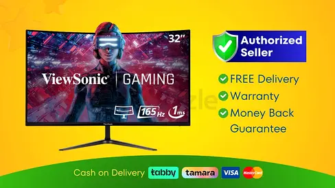 32 inch Monitor ViewSonic Curved Gaming - Brand New | Warranty | Free Delivery
