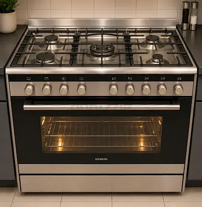 Siemens Gas Range Cooker – 90cm High-Capacity Model