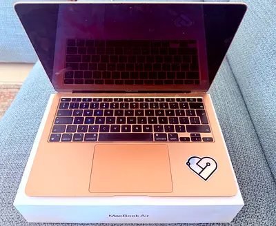 Apple MacBook Air- Rose Gold with box
