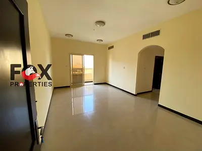 Luxury 1 Bedroom Apartment for Annual Rent in Al Rawda 3, Ajman with Balcony and 2 Bathrooms.