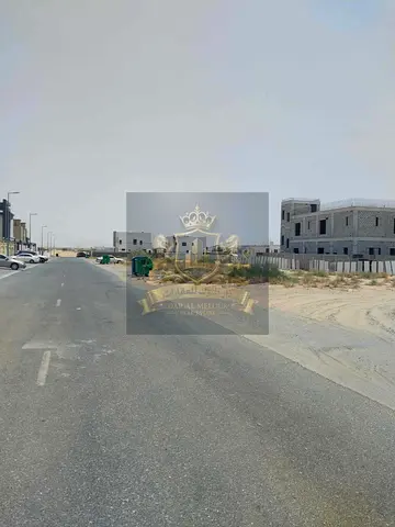 For sale in Sharjah, Al Hoshi area, residential land area of ​​10,000 feet, residential villa permit