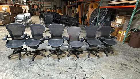Herman Miller Aeron size B fully loaded