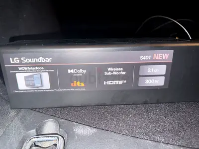 LG S40T 2.1ch Soundbar with Wireless Subwoofer - 300W