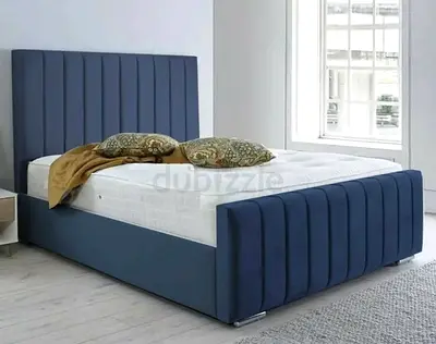 Brend New high quality fabric luxury king size 180x200 Bed with spring mattress available